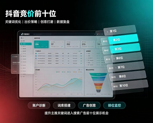 大英抖音搜索竞价